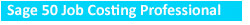 Sage 50 Job Costing Professional