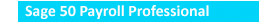 Sage 50 Payroll Professsional